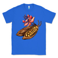 True Royal cacao beans and flowers Classic Tee - AdoDesignShop