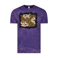 Cloud Purple christmas mistletoe background Vintage Tee - BundleAndBundleShop