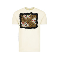 Christmas Mistletoe Background Vintage Tee | Teevron