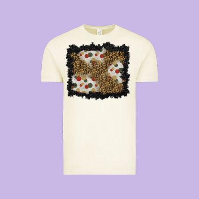 Christmas Mistletoe Background Vintage Tee Designed By Bundleandbundleshop