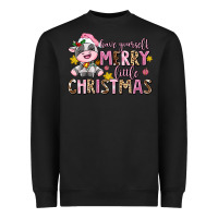 Black have yourself merry little christmas Heavyweight Sweatshirt - AdoDesignShop