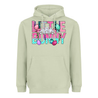 Matcha Little Bunny Easter Heavyweight Hoodie - BundleAndBundleShop