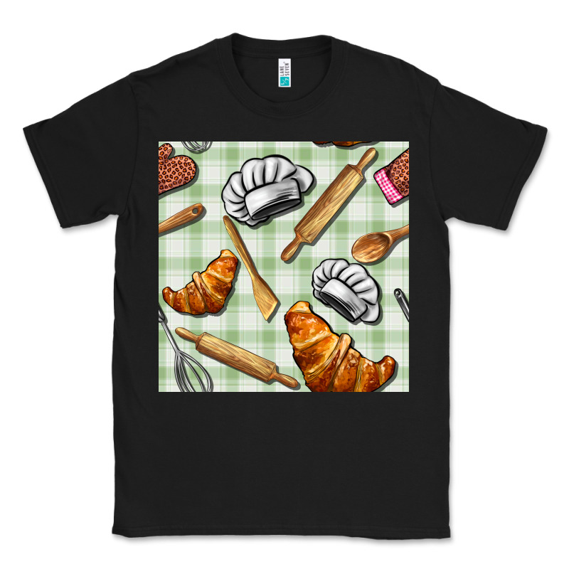 Chef Tools Seamless Pattern Classic Tee by BundleAndBundleShop | Teevron