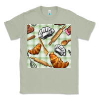Matcha chef tools seamless pattern Classic Tee - BundleAndBundleShop
