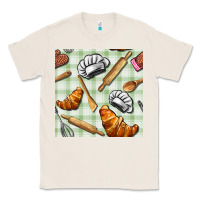 Natural chef tools seamless pattern Classic Tee - BundleAndBundleShop