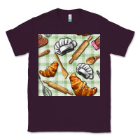 Plum chef tools seamless pattern Classic Tee - BundleAndBundleShop