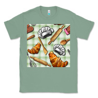 Sage chef tools seamless pattern Classic Tee - BundleAndBundleShop