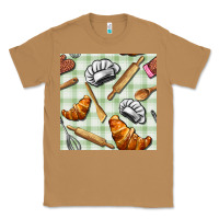 Toasted Coconut chef tools seamless pattern Classic Tee - BundleAndBundleShop