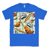 True Royal chef tools seamless pattern Classic Tee - BundleAndBundleShop