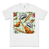 White chef tools seamless pattern Classic Tee - BundleAndBundleShop