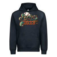 Navy Senior 2023 baseball Urban Hoodie - HowdyJamesFarm