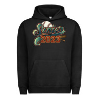 Pigment Black Senior 2023 baseball Urban Hoodie - HowdyJamesFarm