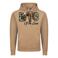 Vintage Coffee lov of thecows Vintage Hoodie - CowhideDigitalArt