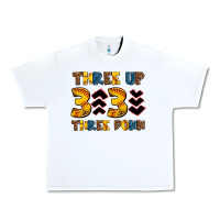 White three up three down softball Urban Heavy Tee - AdoDesignShop