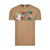 Vintage Coffee sparkle like a unicorn Vintage Tee - AdoDesignShop