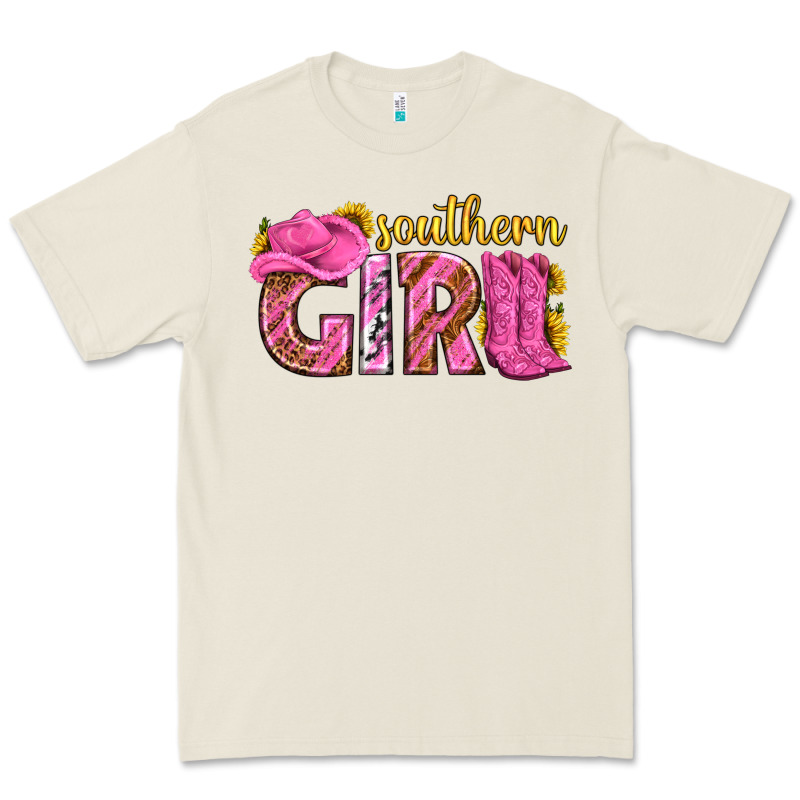 Southern Girl Western Premium Tee by texasbilliewilder | Teevron