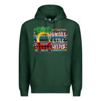 Sports Green Santas Little helper Premium Hoodie - Bettercallsaul