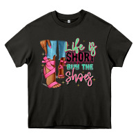 Asphalt Afro heels Heavy Core Tee - RanaPortraitStore