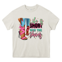 Cream Afro heels Heavy Core Tee - RanaPortraitStore