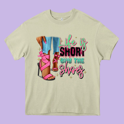 Heavy Core Tee Afro heels