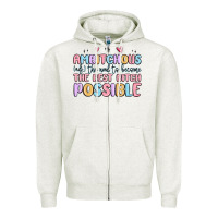 Oatmeal Heather ambitchous (adj.) the need to become the best bitc Zipper Hoodie - MaliasSmallBusiness