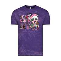 Cloud Purple dear santa my brother did it Vintage Tee - AdoDesignShop