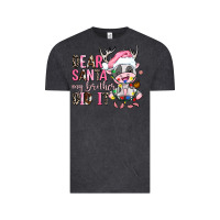 Vintage Black dear santa my brother did it Vintage Tee - AdoDesignShop