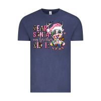 Vintage Denim dear santa my brother did it Vintage Tee - AdoDesignShop