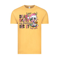 Vintage Mustard dear santa my brother did it Vintage Tee - AdoDesignShop