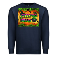 Navy witches brew tumbler Premium Sweatshirt - BundleAndBundleShop