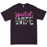 Plum spoiled wife Premium Tee - texasbilliewilder
