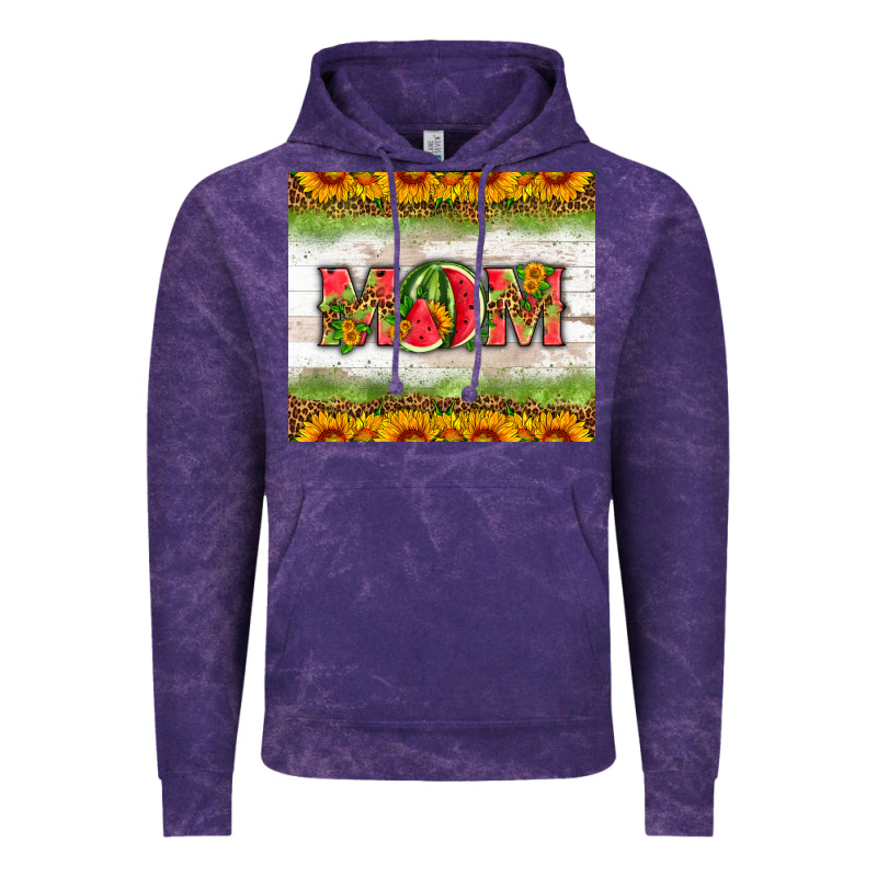 Mom Watermelon Vintage Hoodie by HRA Design Shop | Teevron