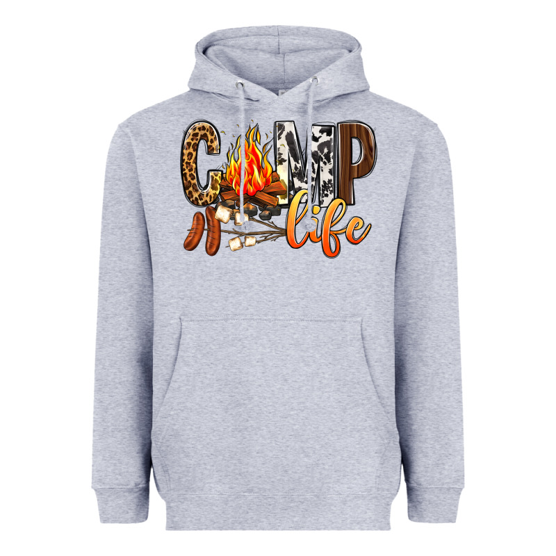 Camp Life Heavyweight Hoodie by BundleAndBundleShop | Teevron