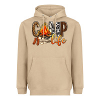 Mushroom Camp Life Heavyweight Hoodie - BundleAndBundleShop