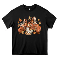 Black Melanin Christmas black girl sneakers Heavy Core Tee - RanaPortraitStore