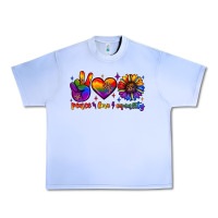 Grape Ice peace love equality Urban Heavy Tee - JahusDesignShop