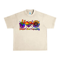 Sandshell peace love equality Urban Heavy Tee - JahusDesignShop