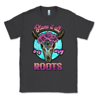 Smoke blame it all on my roots white Classic Tee - JahusDesignShop
