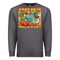 Charcoal Heather welcome fall tumbler Premium Sweatshirt - BundleAndBundleShop