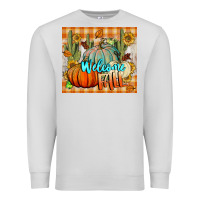 Dove Grey welcome fall tumbler Premium Sweatshirt - BundleAndBundleShop