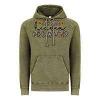 Vintage Olive make heaven crowded Vintage Hoodie - CowhideDigitalArt