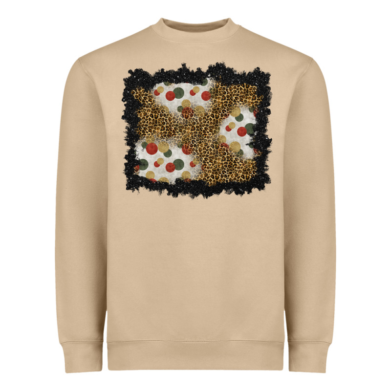Christmas Mistletoe Background Heavyweight Sweatshirt by BundleAndBundleShop | Teevron
