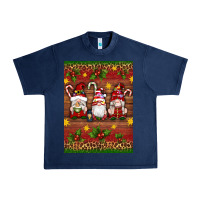 Navy christmas gnomes Urban Heavy Tee - Artiststas