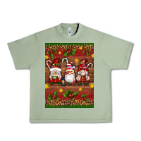 Oil Green christmas gnomes Urban Heavy Tee - Artiststas