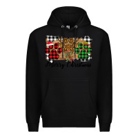 Black merry christmas paws Premium Hoodie - Bettercallsaul