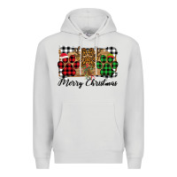 Dove Grey merry christmas paws Premium Hoodie - Bettercallsaul