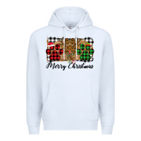 White merry christmas paws Premium Hoodie - Bettercallsaul