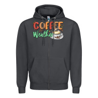 Smoke coffee weather Zipper Hoodie - MaliasSmallBusiness