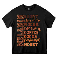 Black Melanin shades of brown Heavy Core Tee - RanaPortraitStore