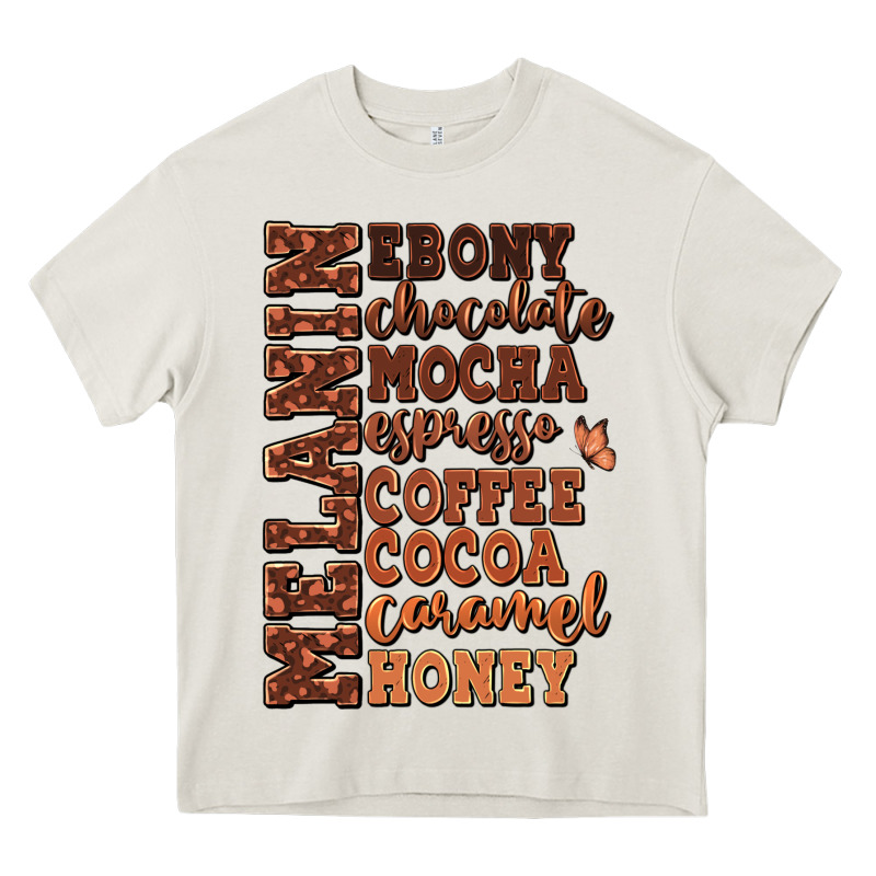 Melanin Shades Of Brown Heavy Core Tee by RanaPortraitStore | Teevron